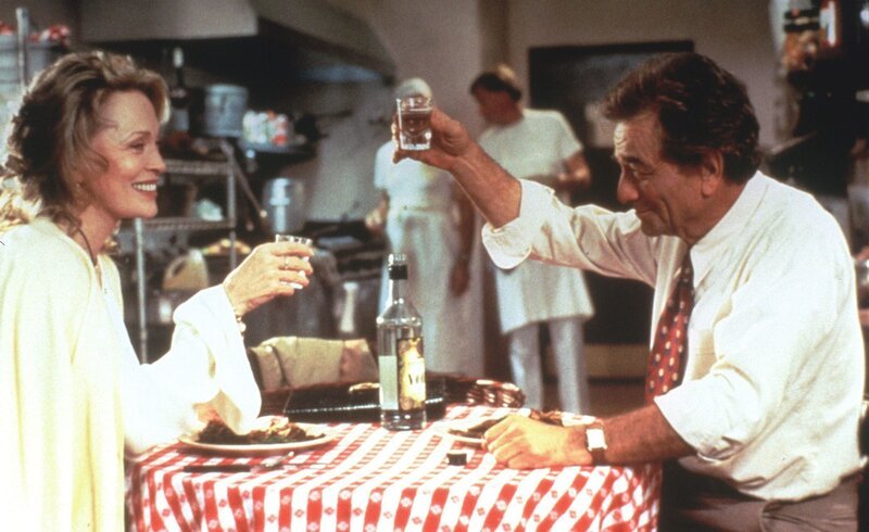 Faye Dunaway (Lauren Staton), Peter Falk (Lt. Columbo). – Bild: ORF 2