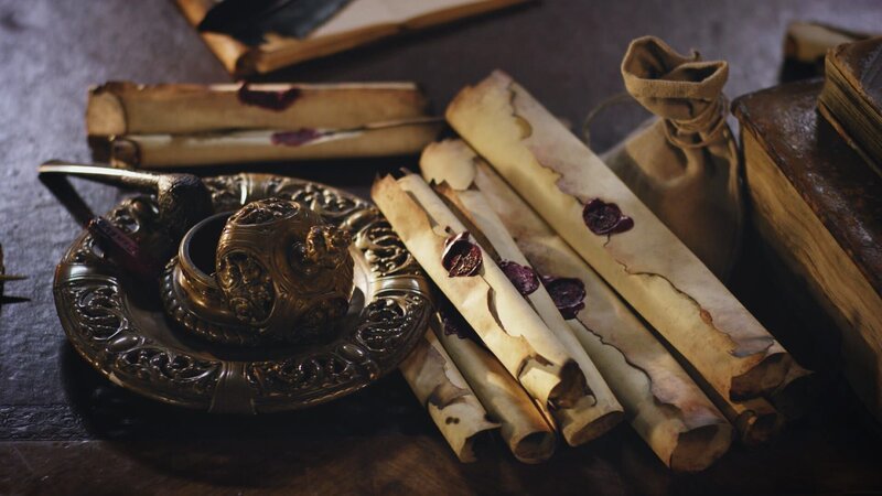 Old sealed letters. – Bild: Discovery Channel