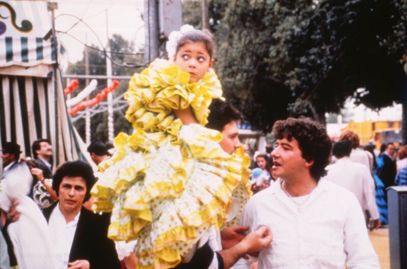 Festtagsbesucher – Feria in Sevilla. – Bild: D. Ruge