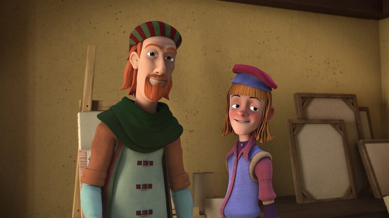 Vanni geht bei Maestro Albrecht Dürer in die Lehre. – Bild: HR/​Grupo Alcuni