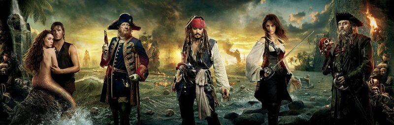 Pirates of the Caribbean – Fremde Gezeiten – Artwork – Bild: WALT DISNEY PICTURES/​JERRY BRUCKHEIMER FILMS