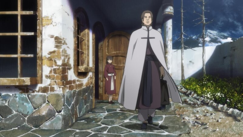 Jiguro (re.) versteckte sich einst mit Balsa (hi.) in den Bergen und unterrichtete sie in der Kunst des Kampfes. – Bild: ProSieben Fun