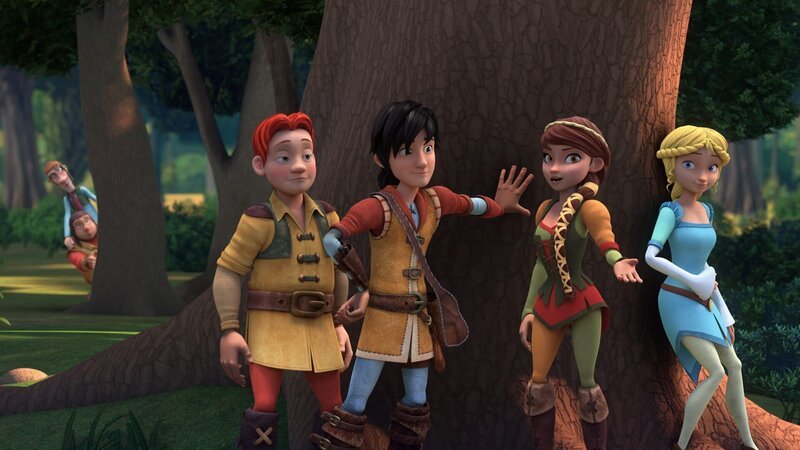 Die Freunde wollen die Piraten auf eine falsche Fährte führen. – Bild: HR/​Grupo Alcuni