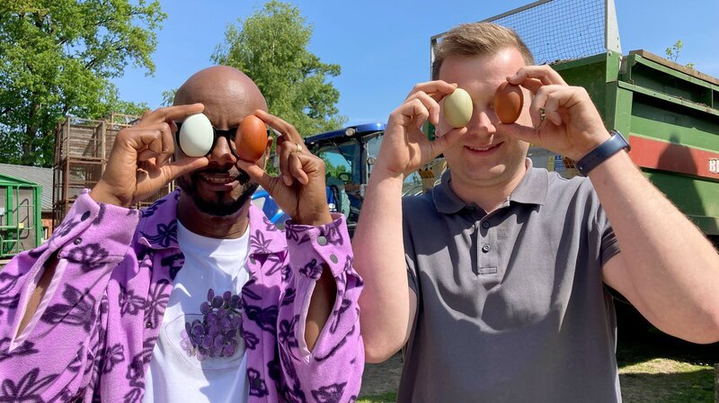 Yared Dibaba (l.) und Mirco Stute (r.). – Bild: NDR/​Felix Quittenbaum