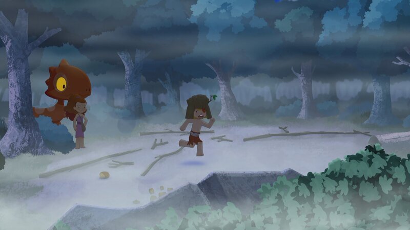 Irgendjemand hat Lilis und Tibs Nachtlager zerstört. – Bild: KiKA/​hr/​TF1/​GO-N Productions