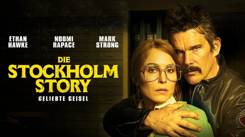 Keyvisual – Bianca Lind (Noomi Rapace, l.), Lars Nystrom (Ethan Hawke, r.) – Bild: WDR/Bankdrama Film Ltd. & Chimney Group Keyvisual – Bianca Lind (Noomi Rapace, l.), Lars Nystrom (Ethan Hawke, r.) – Bild: WDR/Bankdrama Film Ltd. & Chimney Group