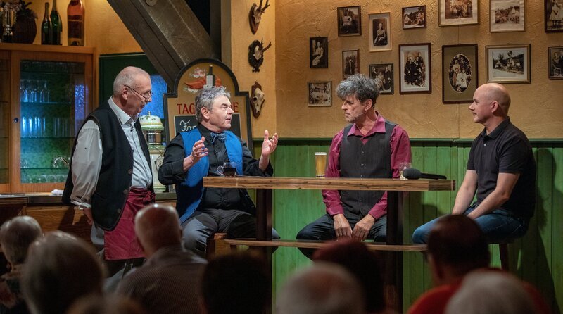 v.li. Karlheinz Hartmann, Albin Braig, Axel Pätz, Frank Fischer – Bild: SWR/​Markus Palmer