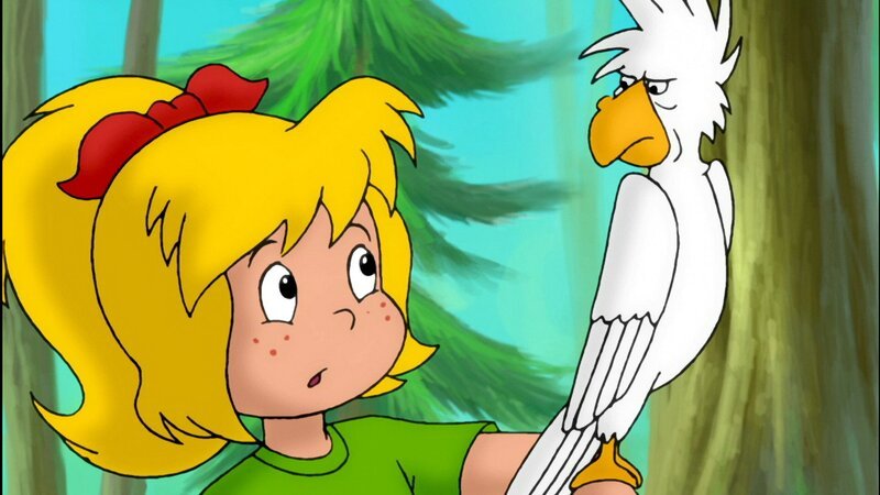 Irgendetwas stimmt nicht mit dem weißen Kakadu, der alles nachplappert. – Bild: ZDF