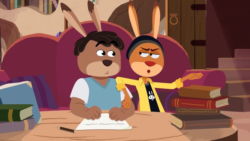 Max bringt Calloway bei, wie man „cool“ ist. – Bild: SWR/​Akkord Film/​2Minutes