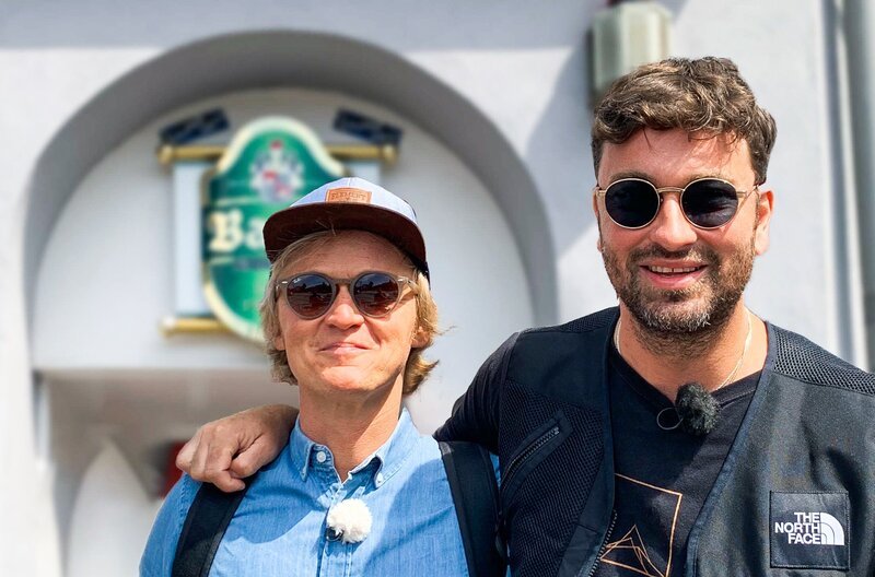 Marteria (li.) & Pierre M. Krause – Bild: SWR/​dibido /​ ZDF