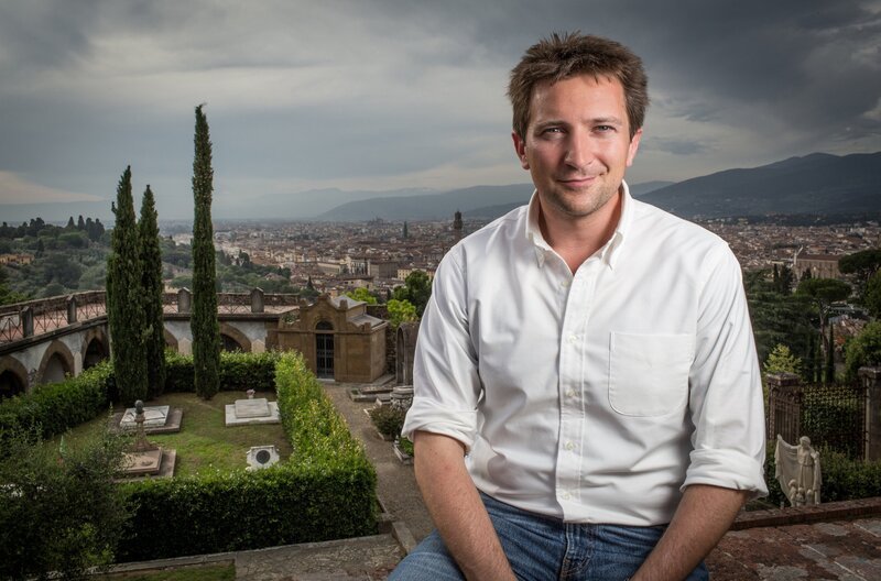 Michael Scott ist in Florenz den Geheimnissen der Medici auf der Spur. – Bild: phoenix/​ZDF/​BBC
