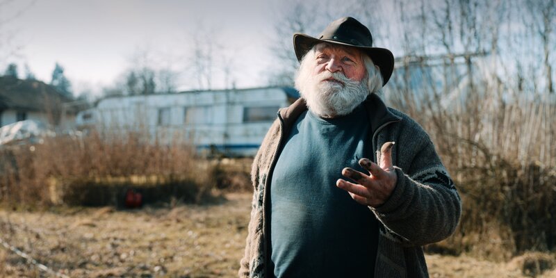 Der Einödbauer Fridl Kainz. – Bild: BR/​Pascal Hoffmann
