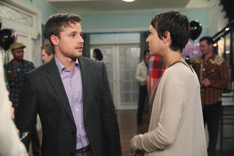 Haben Mary Beth (Ashley Austin Morris, r.) und Andrew (Shawn Pyfrom, l.) eine Chance auf eine gemeinsame Zukunft? – Bild: American Broadcasting Companies, Inc. /​ Danny Feld