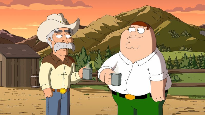 Wild West (l.); Peter Griffin (r.) – Bild: Fox Broadcasting Company, LLC.