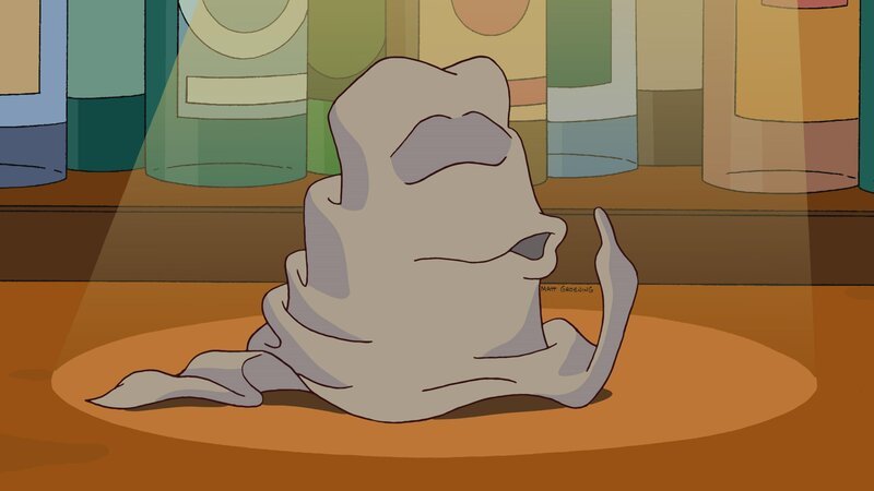 Moe wird ausgelacht, weil sein bester Freund ein Putzlappen ist. Doch dieser hat es in sich und wir erfahren, dass er eine Geschichte von Jahrhunderten hinter sich hat … – Bild: Twentieth Century Fox Film Corporation