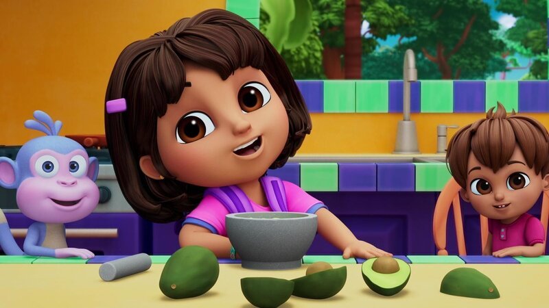 v.li.: Boots, Dora, Guillermo – Bild: RTL