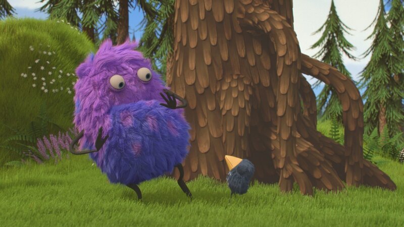 Strit weicht vor dem unbeirrbaren Vogel zurück. – Bild: NDR/​Copenhagen Bombay Rights