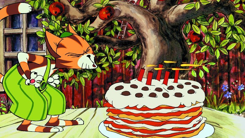 Eine Geburtstagstorte für die Katze – Bild: ZDF und TV Loonland