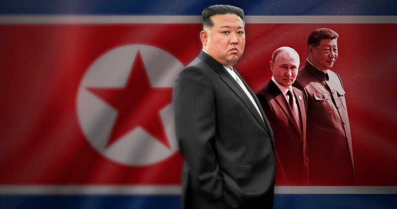 Kim Jong-un spielt in der Verschiebung der globalen Mächte eine entscheidende Rolle – Seite an Seite mit China und Russland. – Bild: Tobias Lenz /​ AdobeStock /​ Imago /​ ZDF