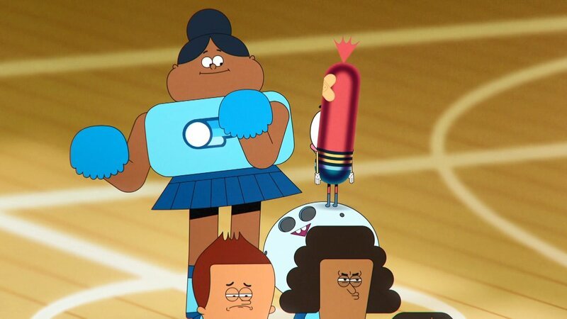 Oben, v.li.: Tina, Pinky Malinky – Bild: Paramount