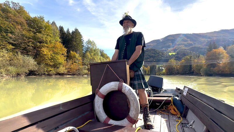 Flossmeister Friedrich Dirninger. – Bild: FISCHERFILM