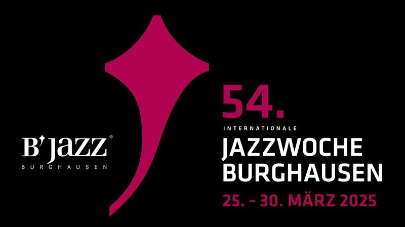 Logo 2025 von 54. Internationale Jazzwoche Burghausen 2025. – Bild: ZDF/​BR, Int. Jazzwoche Burghausen