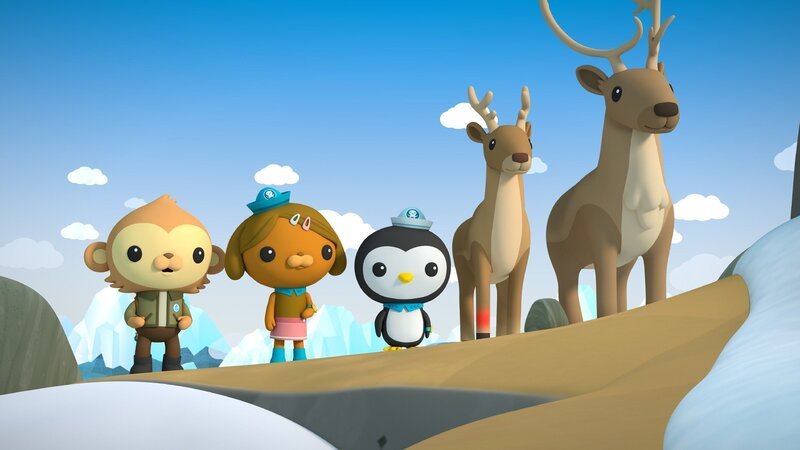 Die Oktonauten haben nun Einsätze auf dem Festland.  +++ – Bild: VSP Ltd.