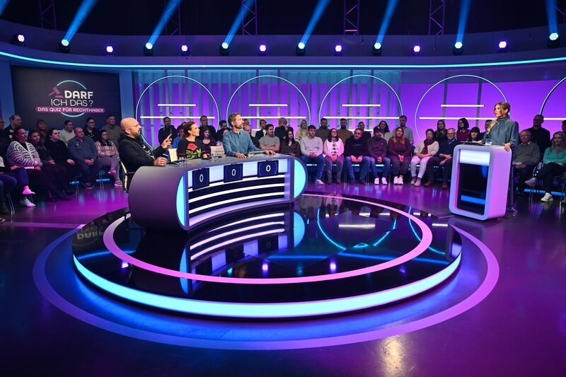 (v.l.n.r.) Ingmar Stadelmann; Sabrina Mockenhaupt; Daniel Boschmann; Laura Karasek – Bild: Joyn /​ Willi Weber