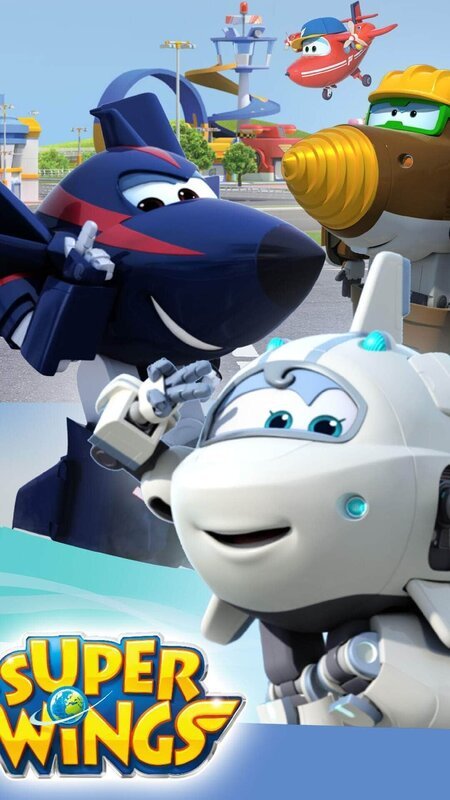 Jedes der Flugzeuge hat sein ganz eigenes Talent. Zusammen sind sie die Super Wings, die jede noch so große Herausforderung meistern. – Bild: FunnyFlux /​ Alpha