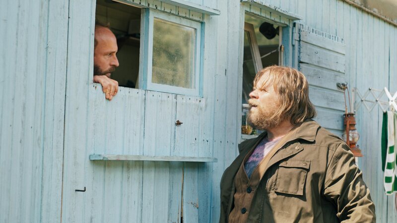 Florian Eder (Florian Brückner), Schäfer Richard (Michael A. Grimm, r.) – Bild: RTL