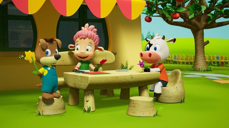 Toggolino und seine Freund*innen Florina, Monti und Carlito erleben gemeinsam lustige und spannende Abenteuer. – Bild: SUPER RTL