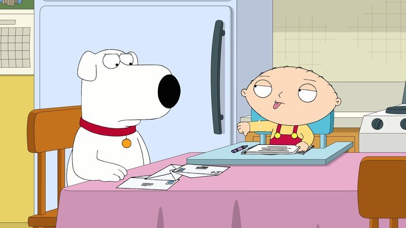 Brian Griffin (l.); Stewie Griffin (r.) – Bild: Fox Broadcasting Company, LLC. All rights reserved.