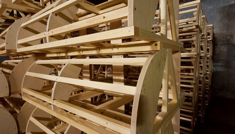 Einblick in die Strandkorbmanufaktur. – Bild: NDR/​korbwerk