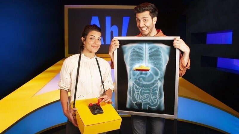 Clarissa und Tarkan: Reise zum Mittelpunkt des Körpers – Bild: WDR