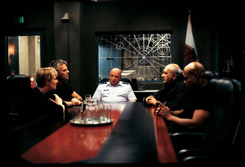 Stargate SG1 Season4 DOUBLE JEOPARDY, Stargate SG1 Staffel4, Regie USA, Darsteller Amanda Tapping; Richard Dean Anderson; Don S. Davis; Christopher Judge – Bild: Metro-Goldwyn-Mayer Studios Inc.