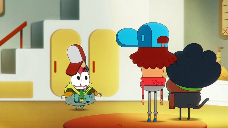 v.li.: Pinky Malinky, JJ Jameson, Babs Byuteman – Bild: Paramount