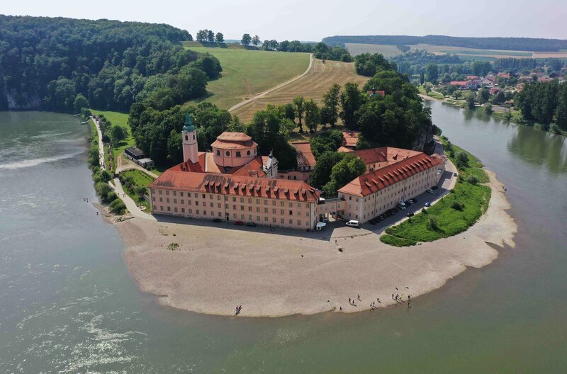 Kloster Weltenburg bei Kelheim. – Bild: phoenix/​SWR/​Sven Kische