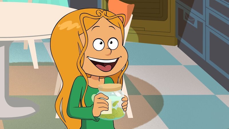 Marines Lieblingsspiel: Gewürzgurkenkönig des Tages. – Bild: NDR /​ BAMBOO PRODUCTION – SAMKA PRODUCTIONS