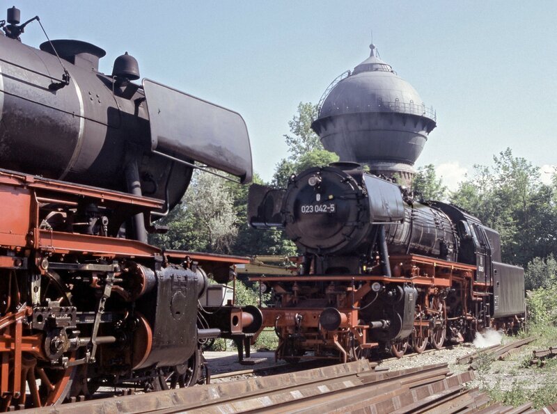 Plandampf in Crailsheim. – Bild: HR/​SWR/​J. Schmidt