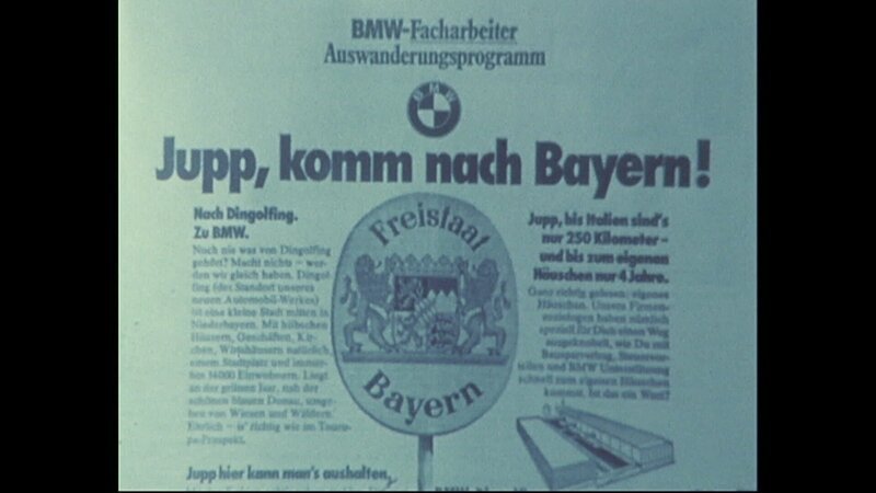 Der Stein des Anstoßes: BMW wirbt in Ruhrgebietszeitungen um Facharbeiter. – Bild: BR/​WDR