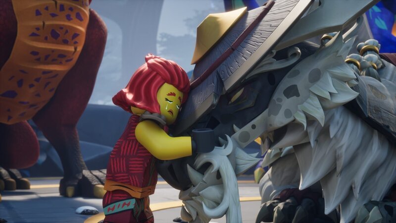 v.li.: Wyldfyre, Egalt – Bild: The LEGO Group
