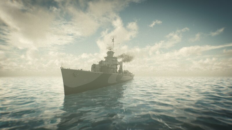 Zerstörer der USS Emmons Gleaves-Klasse. – Bild: National Geographic