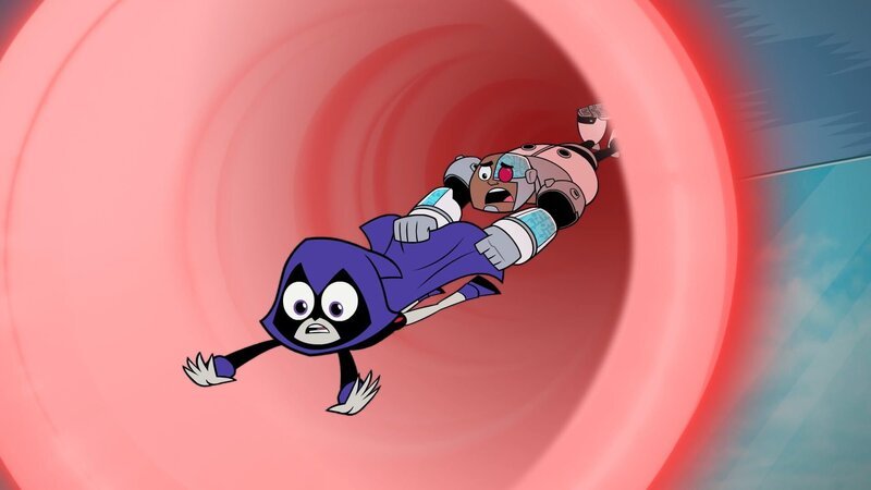 v.li.: Raven, Cyborg – Bild: Warner Bros. Entertainment Inc.