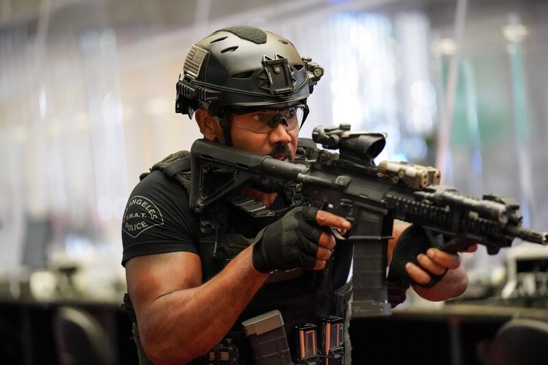 Shemar Moore als Sergeant Daniel ‚Hondo‘ Harrelson – Bild: Bill Inoshita /​ Sony /​ CBS BROADCASTING INC. ALL RIGHTS RESERVED.