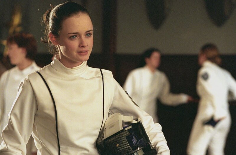Lorelai und Sookie besuchen ein Seminar für Hotelmanagement und treffen dort auf alte Bekannte. Unterdessen glaubt Paris, dass Rory (Alexis Bledel) sie hintergangen hat … – Bild: 2002 Warner Bros. Lizenzbild frei