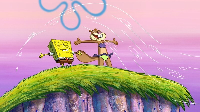 v.li.: SpongeBob, Sandy – Bild: Paramount