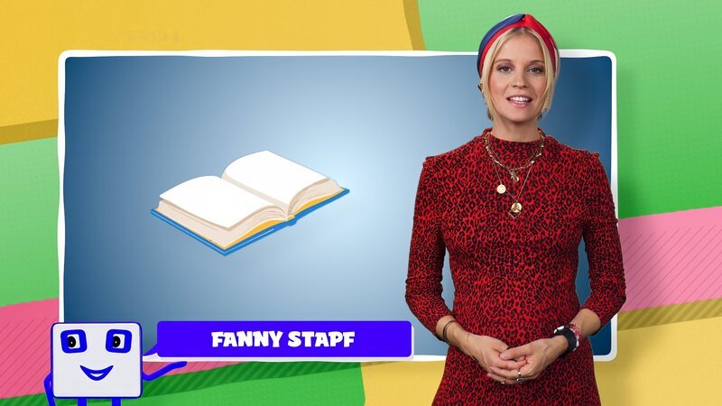 Fanny erzählt die spannende Geschichte des Buches. – Bild: ORF/​Diorama Films