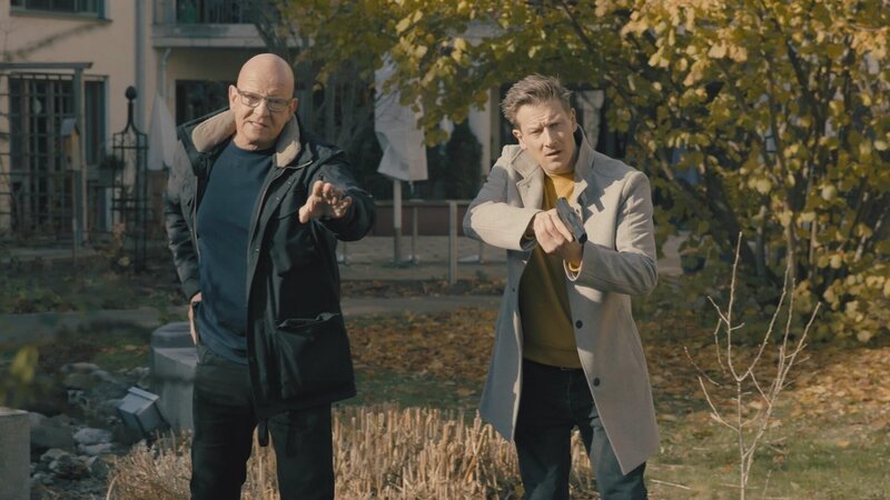 Michael Naseband (l.); Robert Ritter (r.) – Bild: Dieses Bild darf ausschließlich nach Maßgabe der Allgemeinen Geschäftsbedingungen für die Presselounges der Sender der ProSiebenSat.1 Media SE (AGB) genutzt werden. Die in den AGB festgesetzten Rechteeinschränkungen sind unbedingt  …