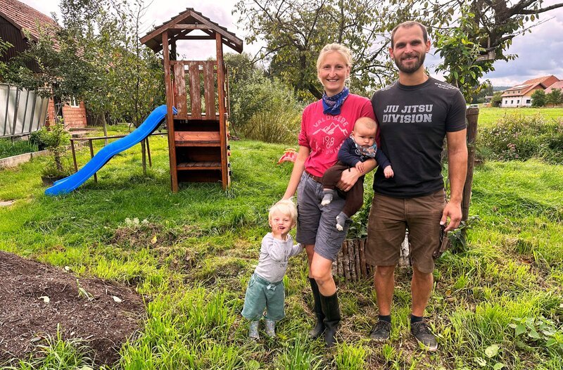 Aus der Stadt aufs Land – Familie Vieth. – Bild: HR