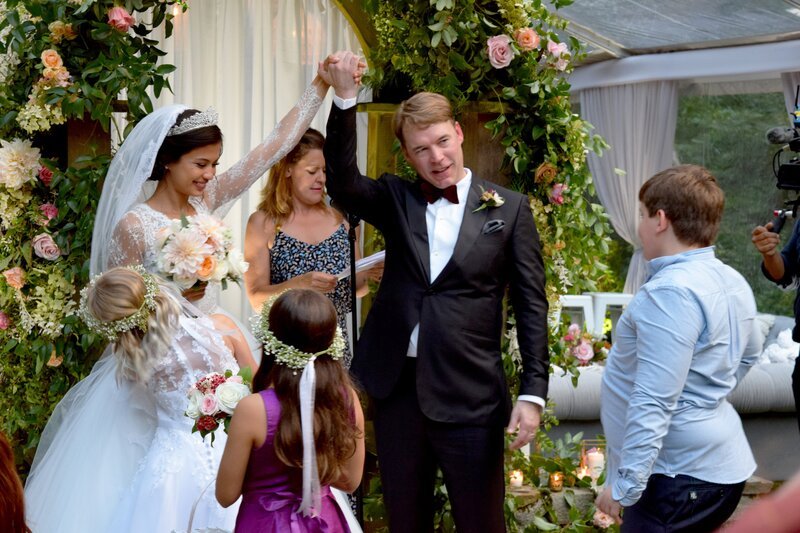 MICHAEL and JULIANA celebrating their marriage. – Bild: TLC /​ Discovery Communications, LLC